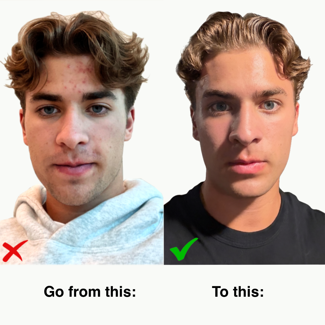 Before and after transformation